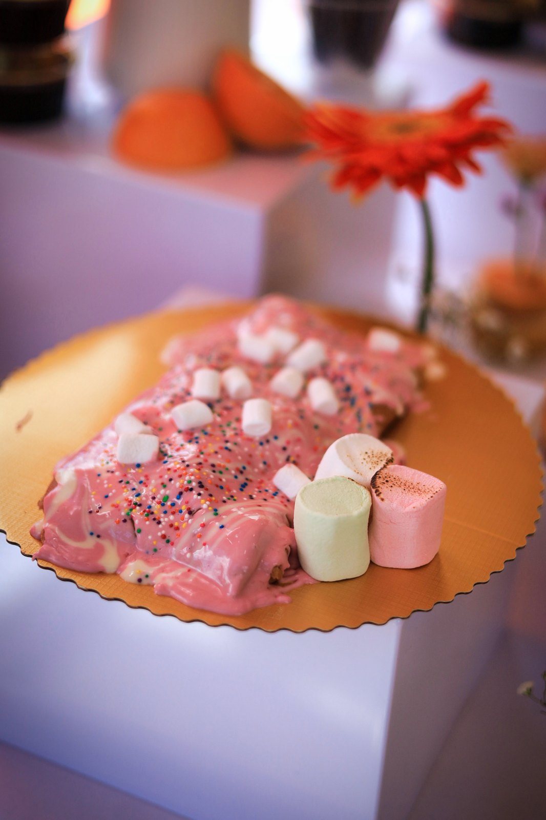 Dessert plate from Blend and Bliss